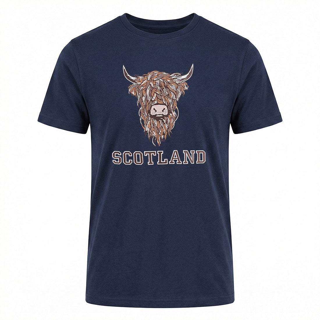 ADULT T-SHIRTS | EMB BR COW 1