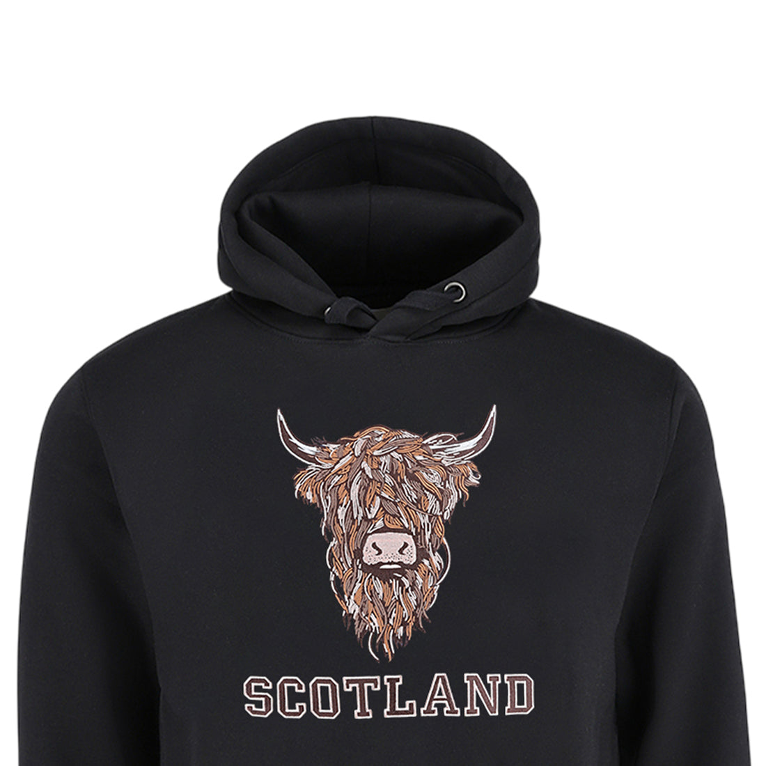 ADULT HOODIES | EMB BR COW1