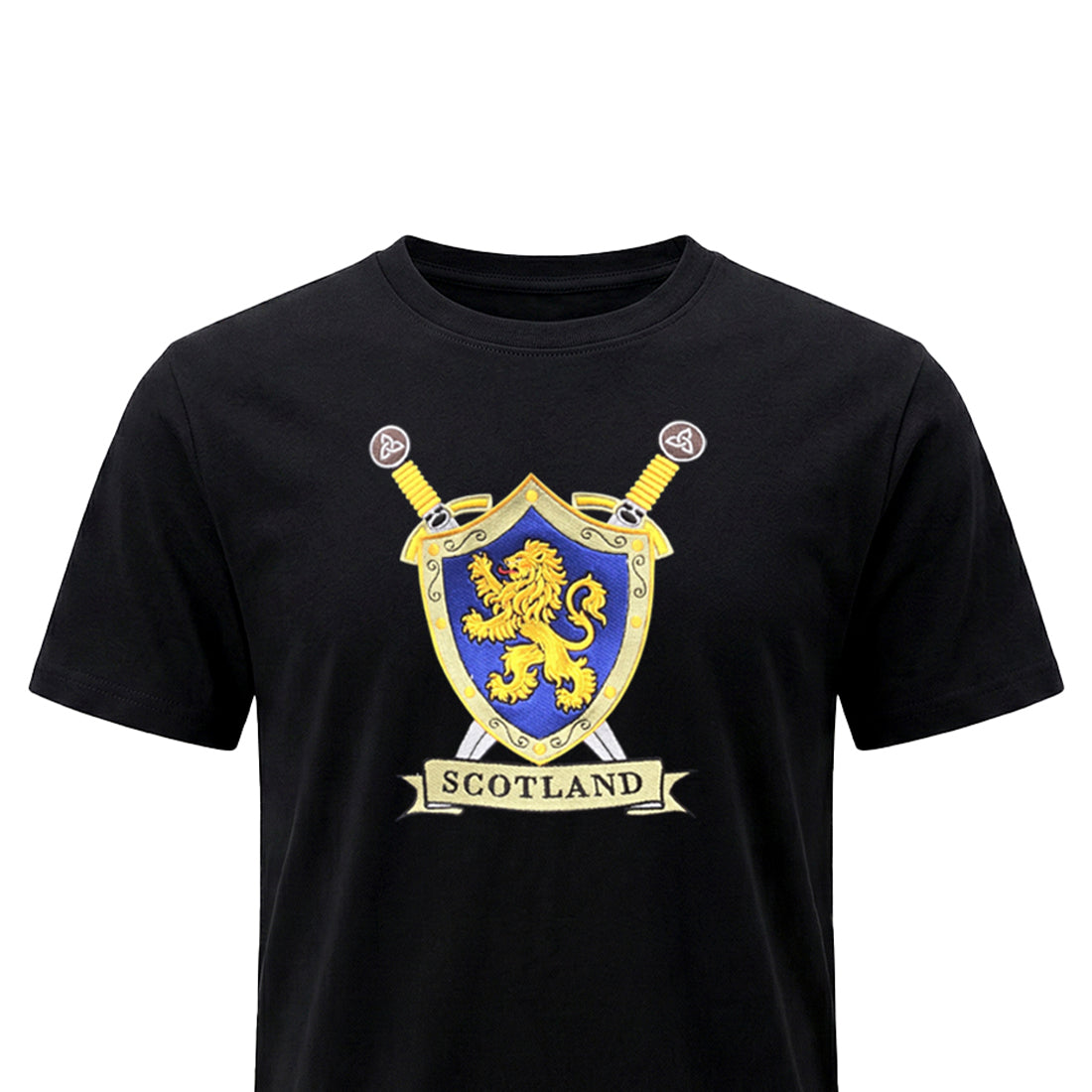 ADULT T-SHIRTS | EMB SHIELD LION