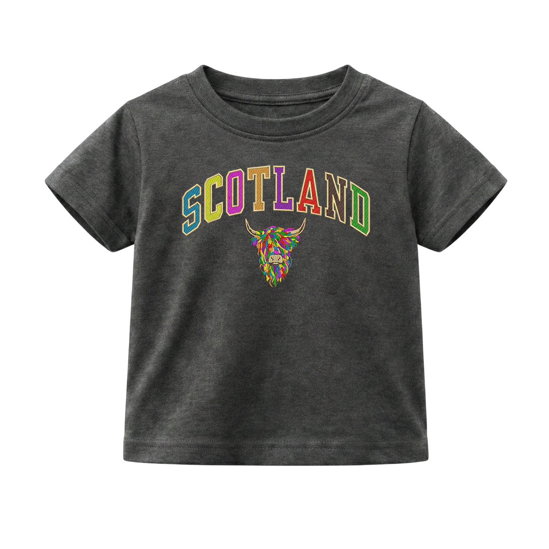 KIDS T-SHIRTS | EMB SCT/MLT COW 2