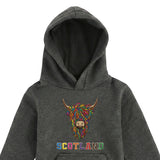 KIDS HOODIES | EMB MLT COW 2