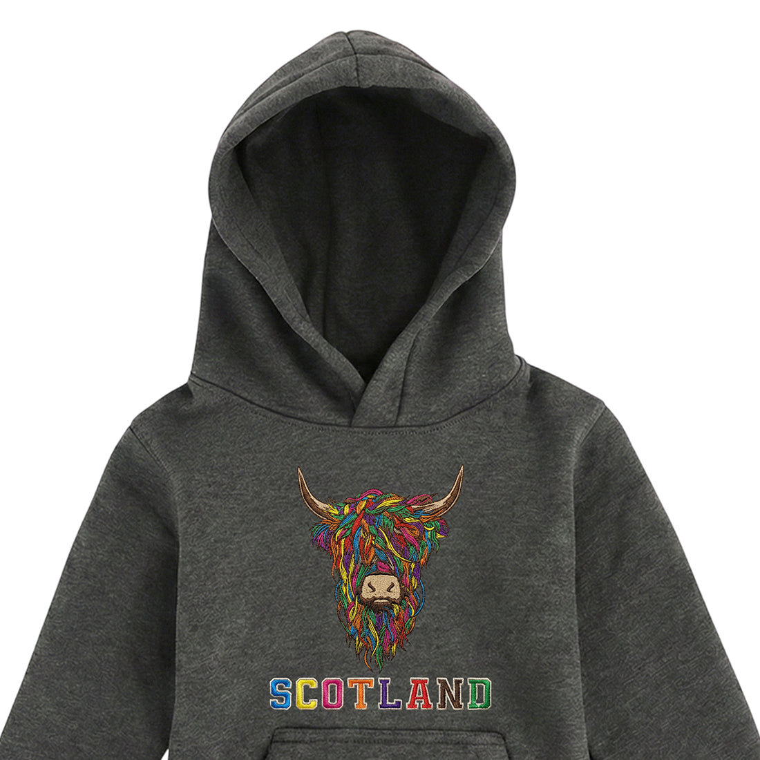 KIDS HOODIES | EMB MLT COW 2
