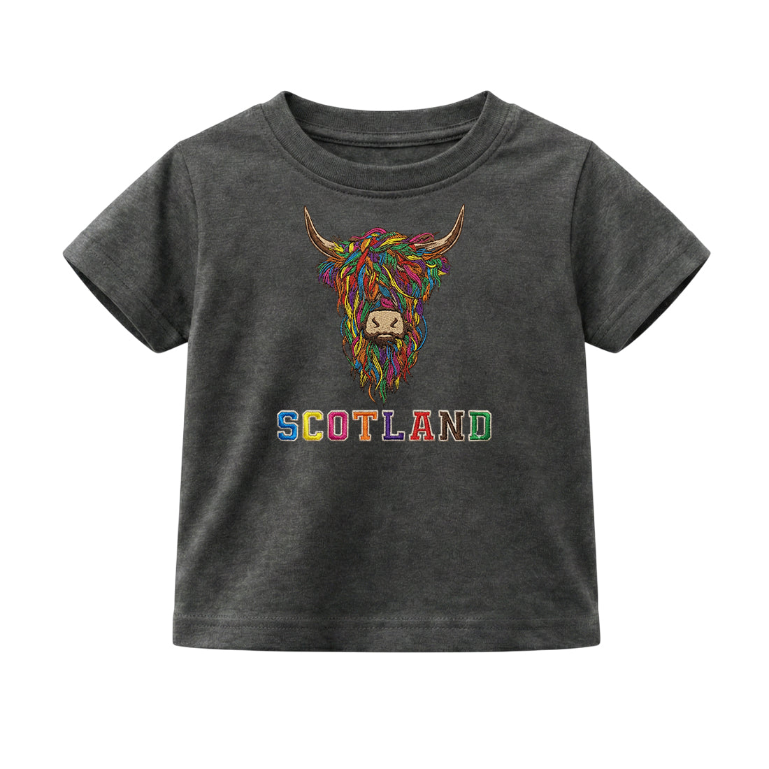 KIDS T-SHIRTS | EMB MLT COW 2
