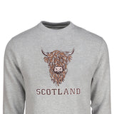 ADULT SWEATSHIRTS | EMB BR COW 1