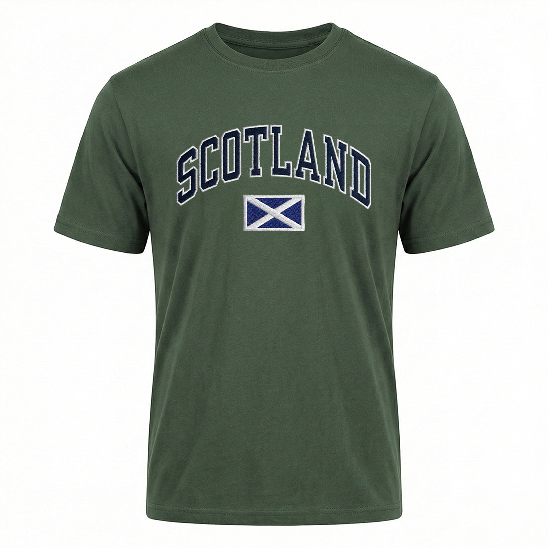 ADULT T-SHIRTS | NVY APL SCT/FLG