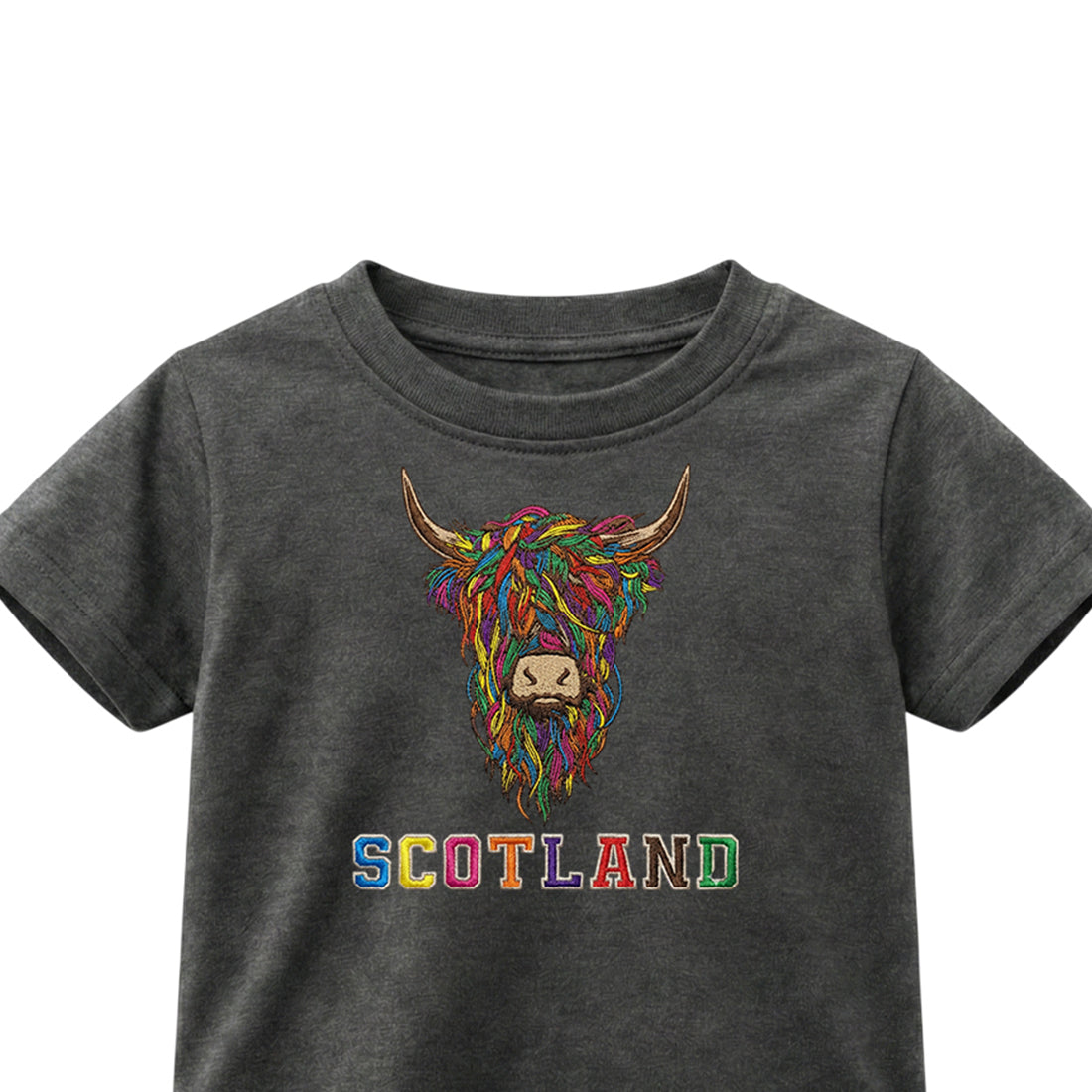KIDS T-SHIRTS | EMB MLT COW 2