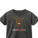 KIDS T-SHIRTS | EMB MLT COW 2