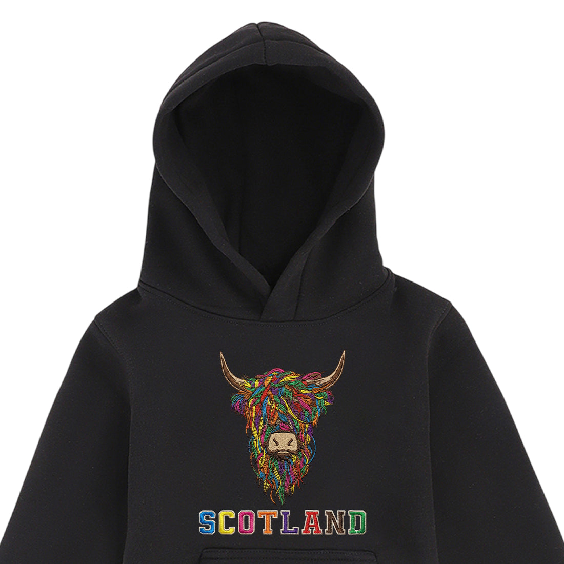 KIDS HOODIES | EMB MLT COW 2
