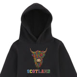 KIDS HOODIES | EMB MLT COW 2
