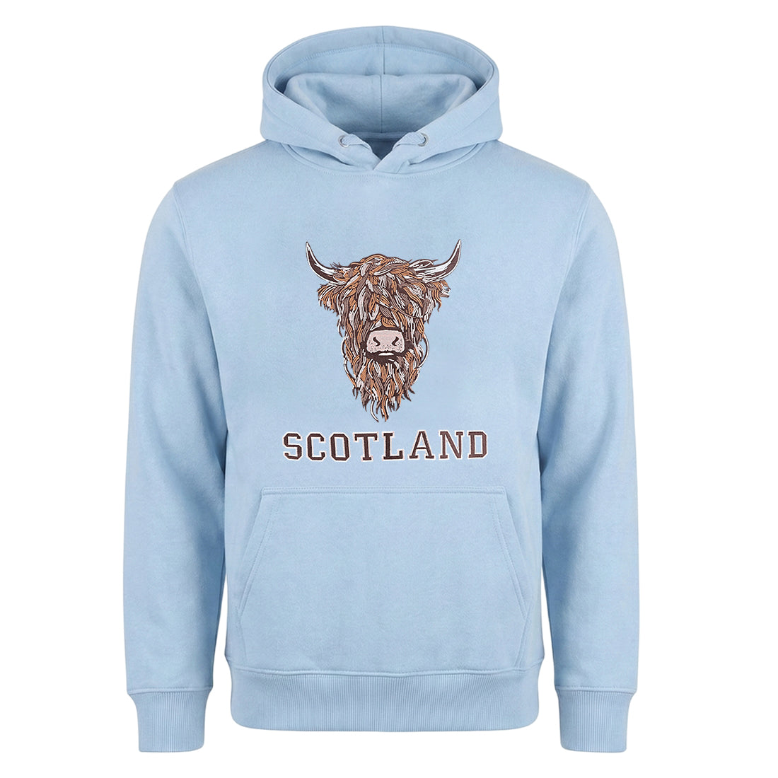ADULT HOODIES | EMB BR COW1
