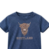 KIDS T-SHIRTS | EMB BR COW 1