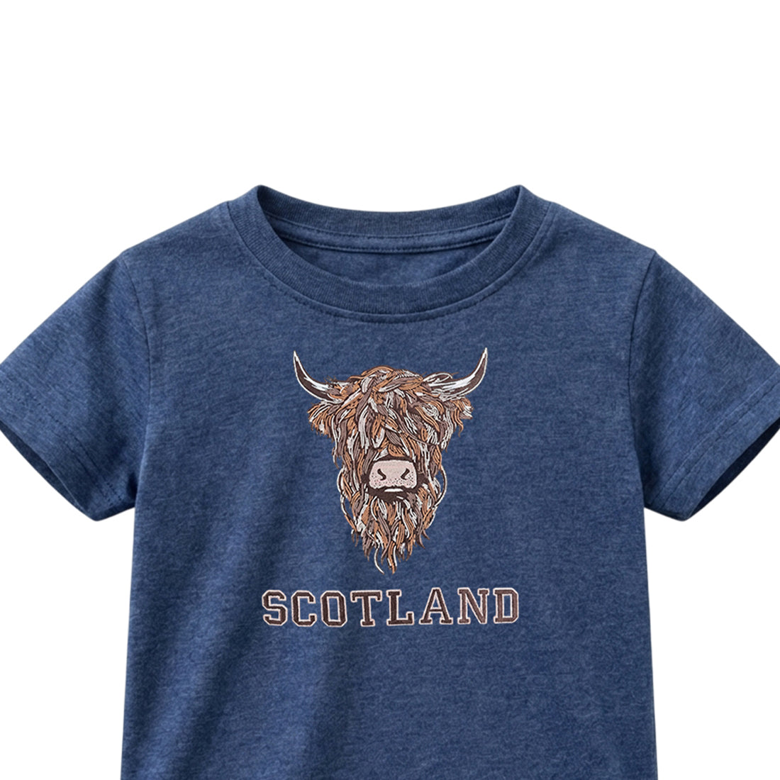 KIDS T-SHIRTS | EMB BR COW 1