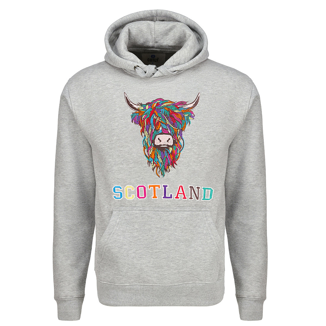 ADULT HOODIES | EMB MLT COW 2