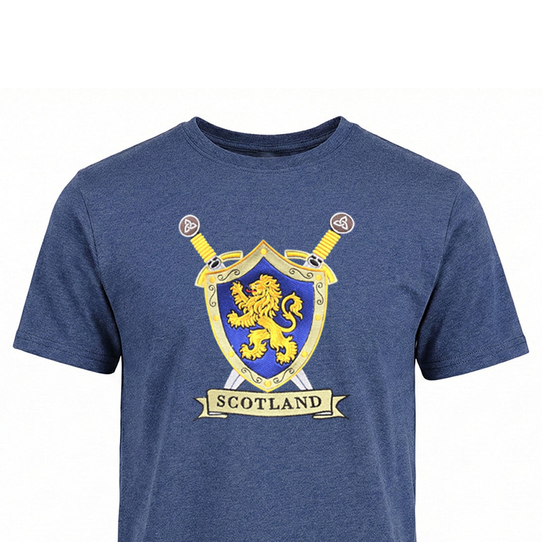 ADULT T-SHIRTS | EMB SHIELD LION