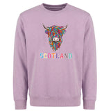 ADULT SWEATSHIRTS | EMB MLT COW 2