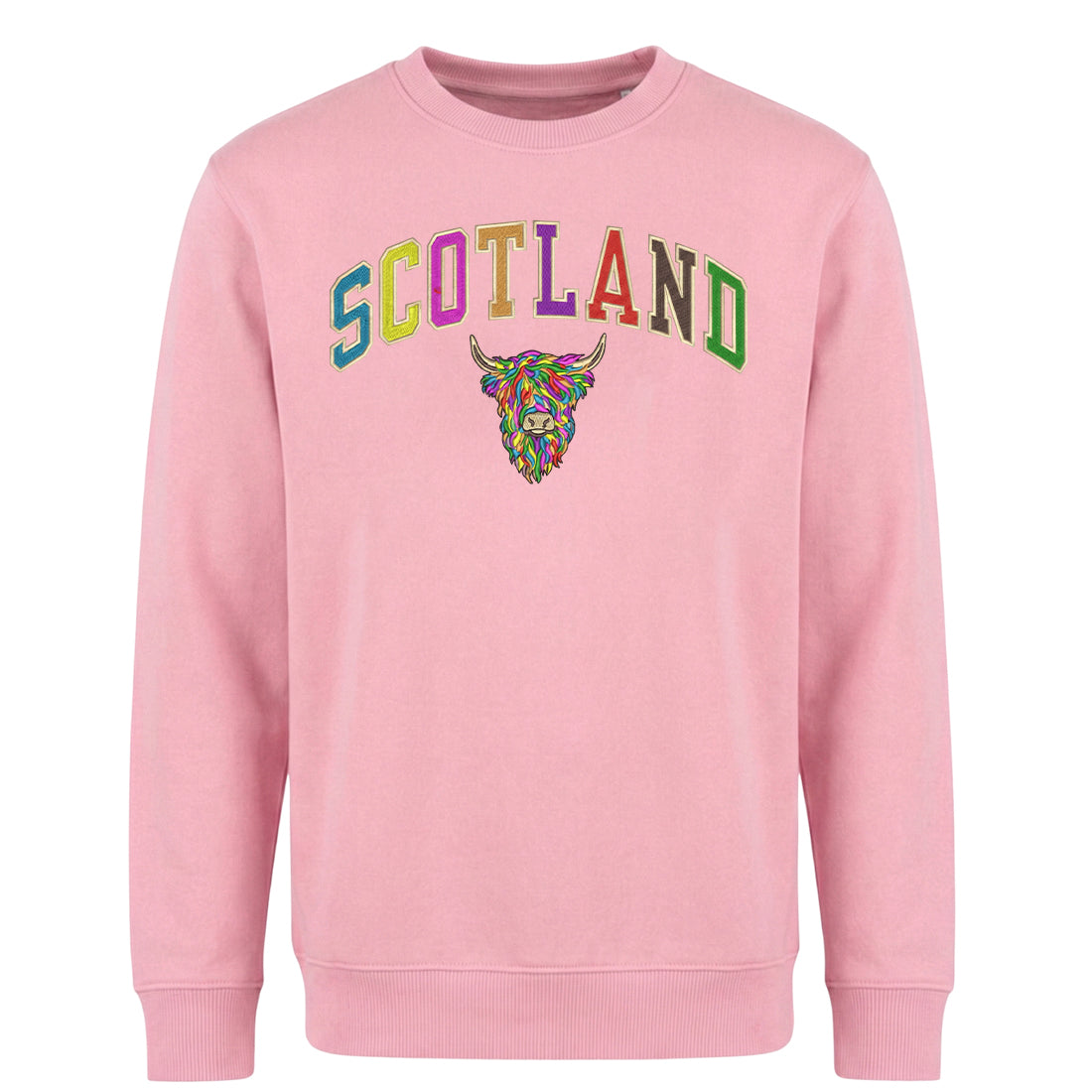 ADULT SWEATSHIRTS | EMB SCT/MLT COW 2