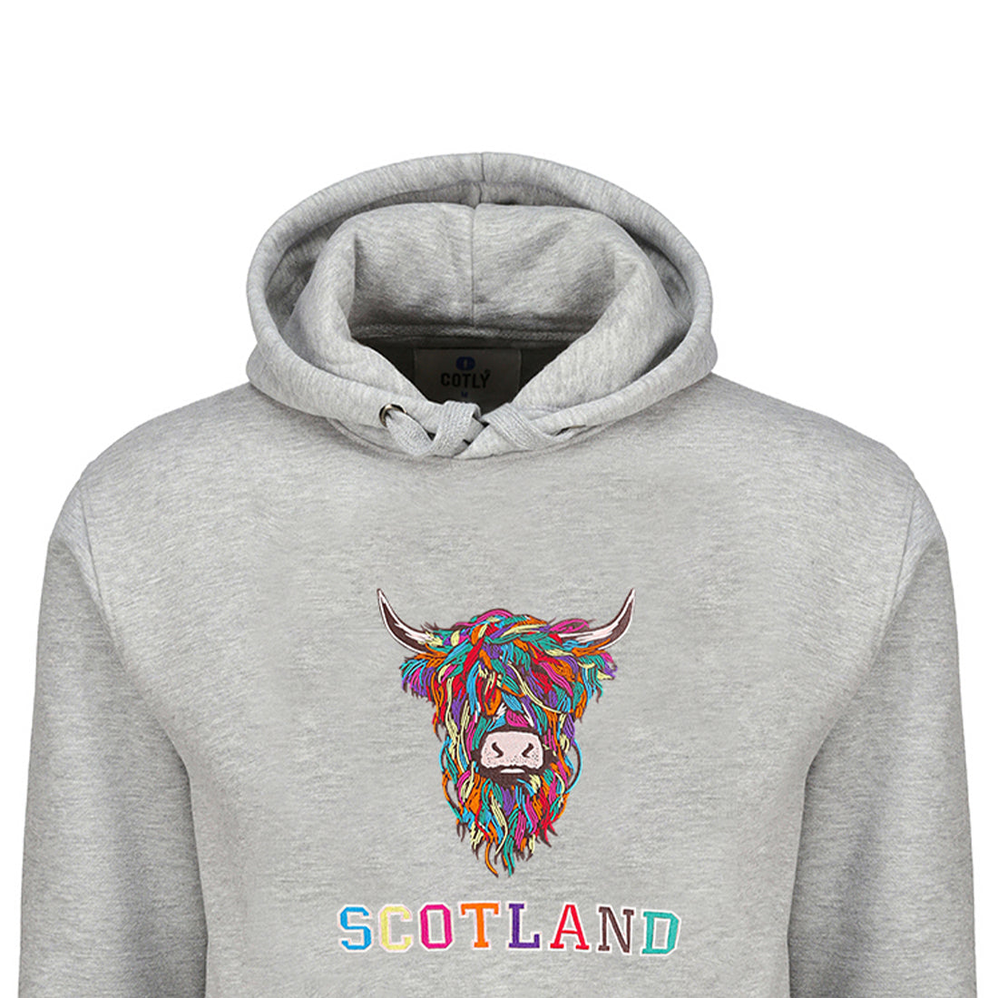 ADULT HOODIES | EMB MLT COW 2