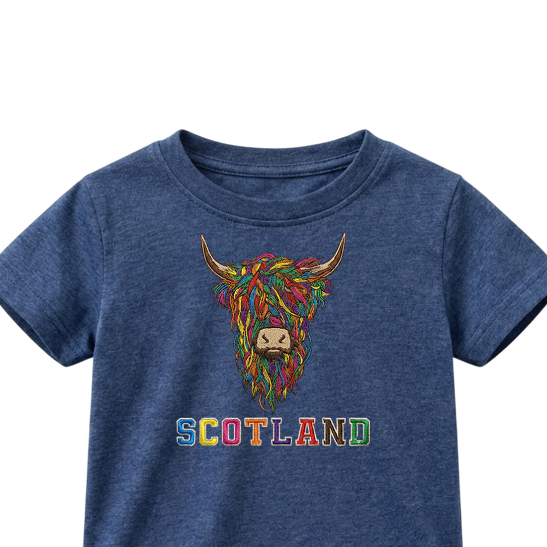 KIDS T-SHIRTS | EMB MLT COW 2