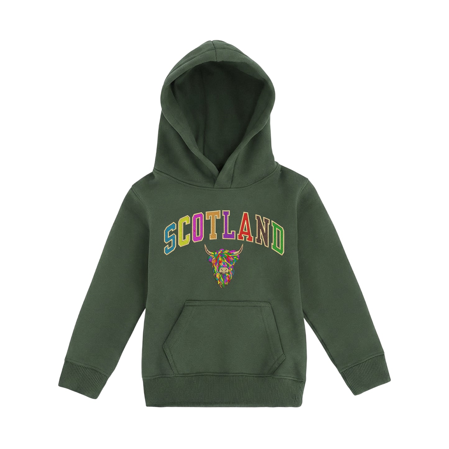 KIDS HOODIES | EMB SCT/MLT COW 2