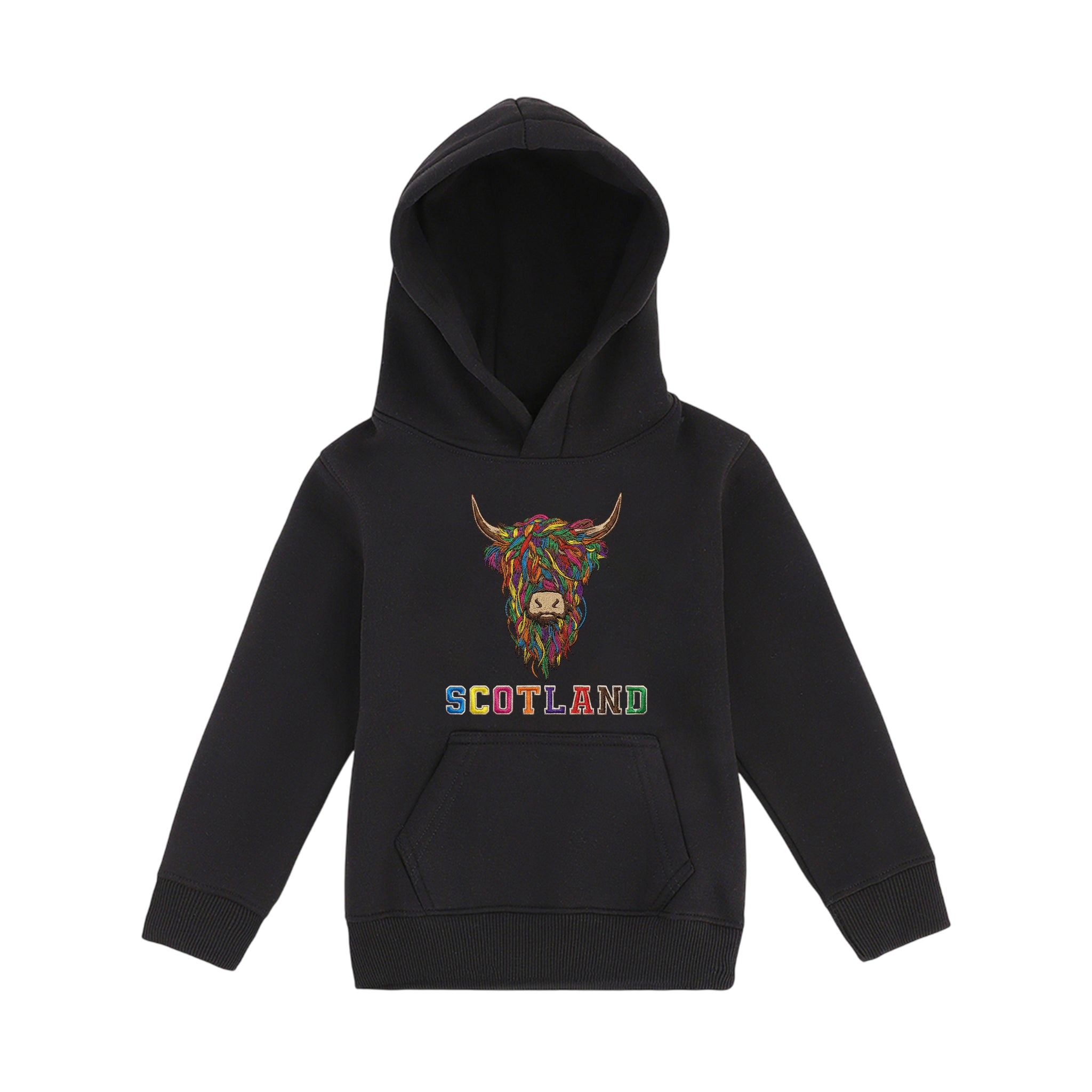 KIDS HOODIES | EMB MLT COW 2