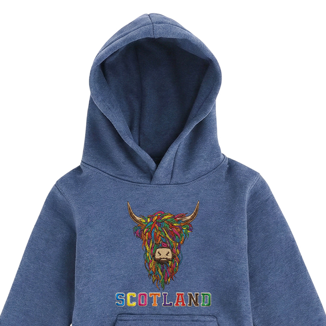KIDS HOODIES | EMB MLT COW 2