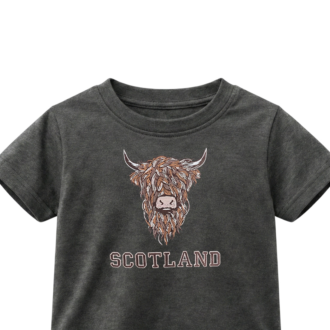 KIDS T-SHIRTS | EMB BR COW 1