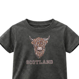 KIDS T-SHIRTS | EMB BR COW 1