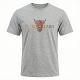 ADULT T-SHIRTS | EMB SCOT(BR COW 1)LAND