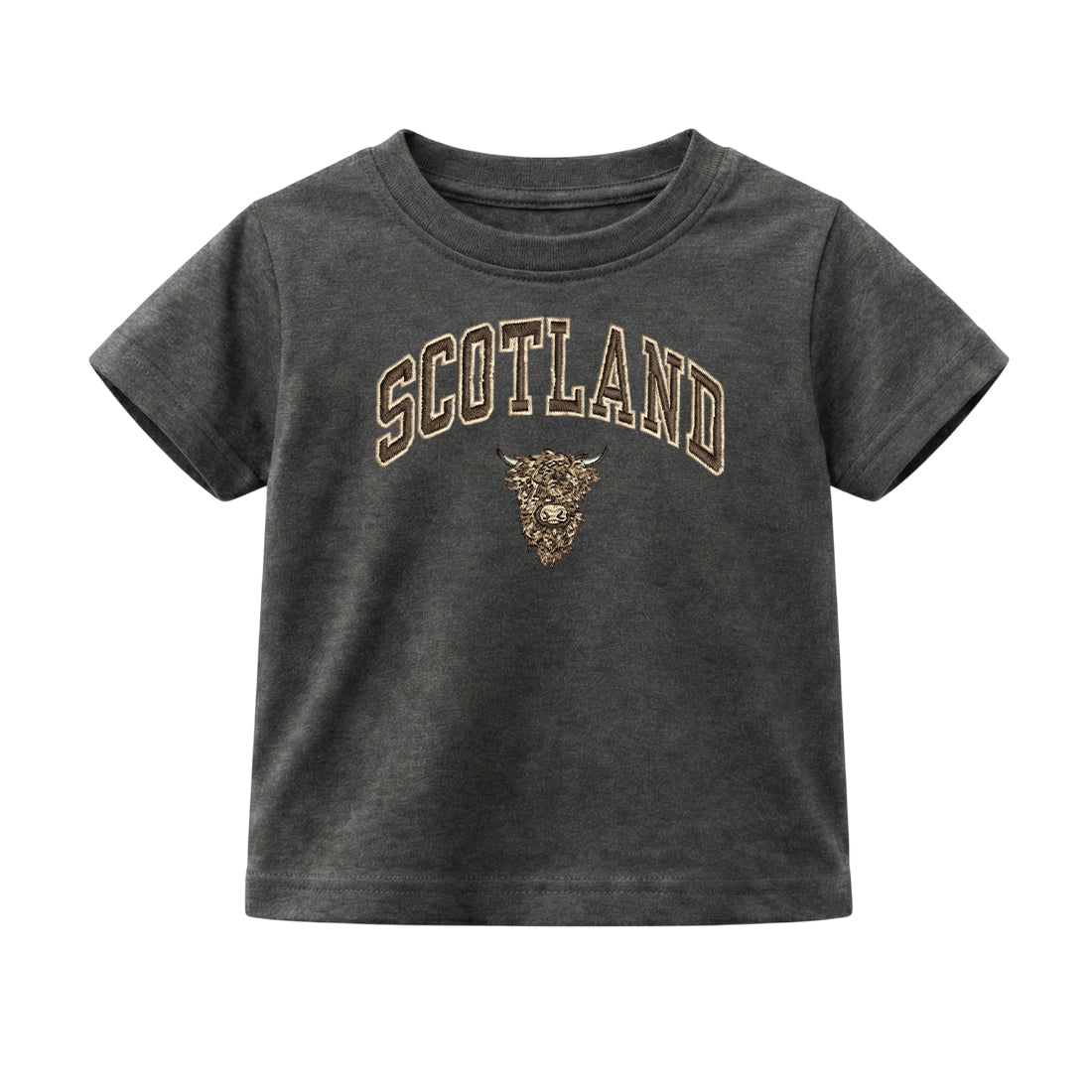 KIDS T-SHIRTS | EMB SCT/BR COW 1