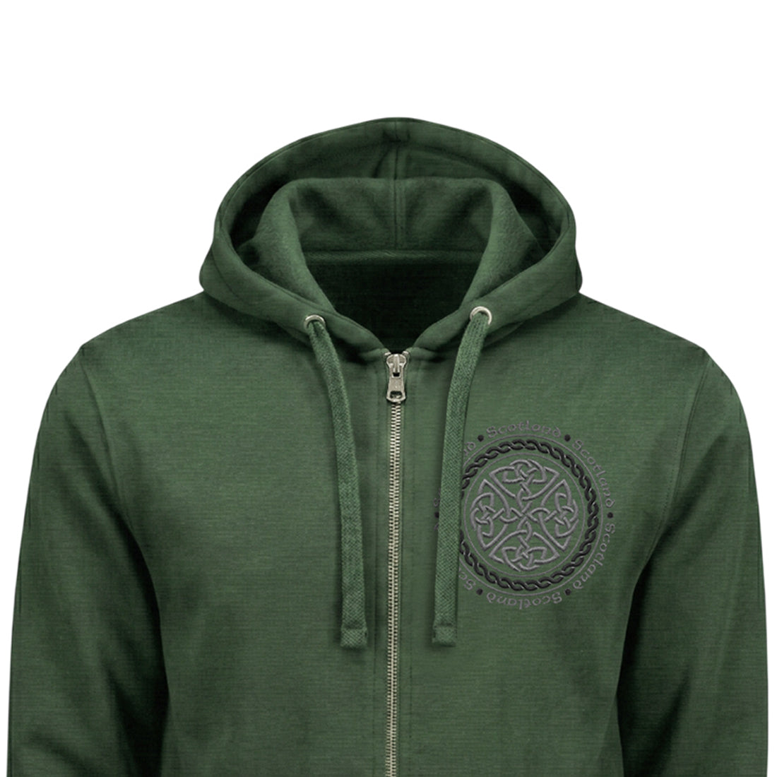 ADULT ZIPPERS | EMB CIRCLE CELTIC