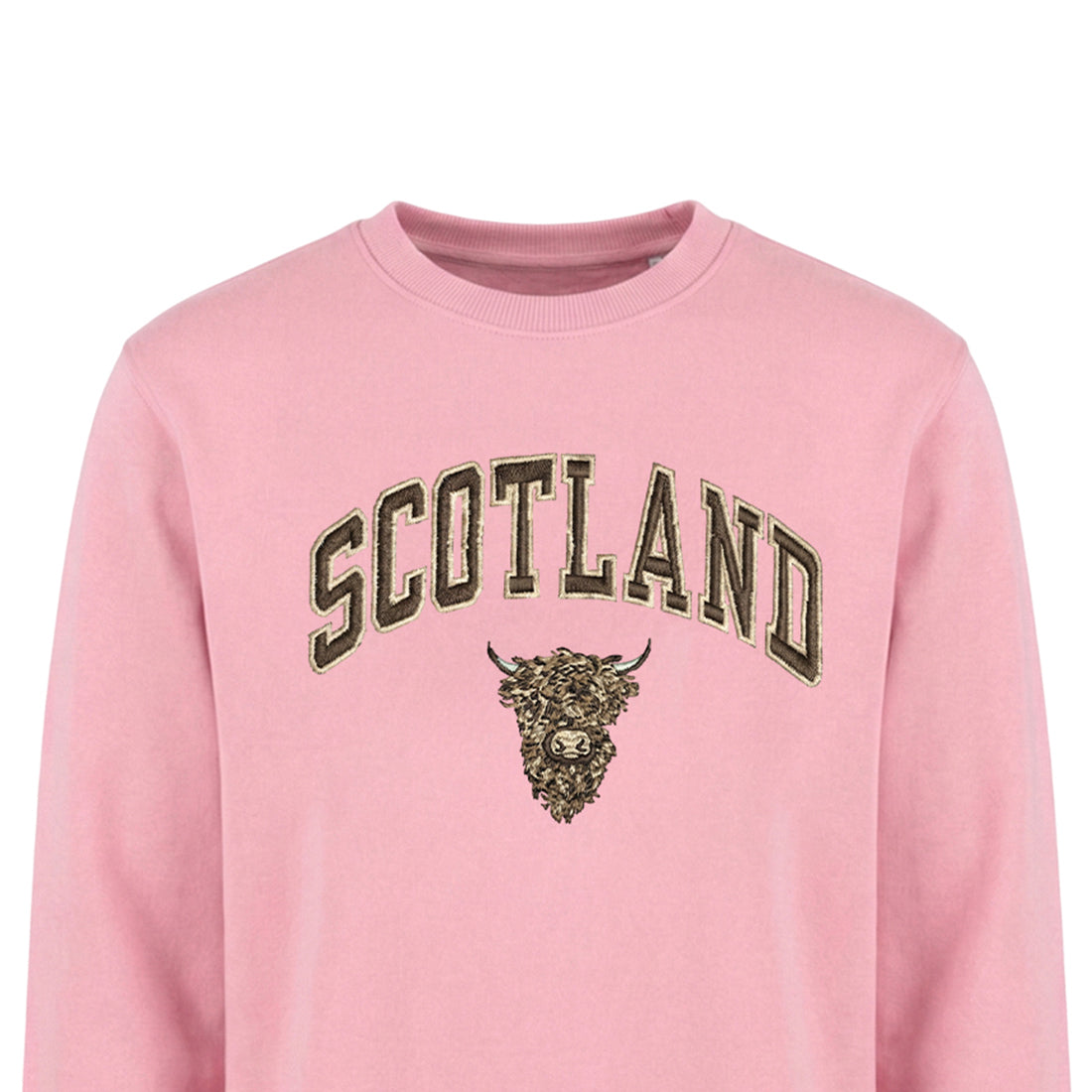 ADULT SWEATSHIRTS | EMB SCT/BR COW 1