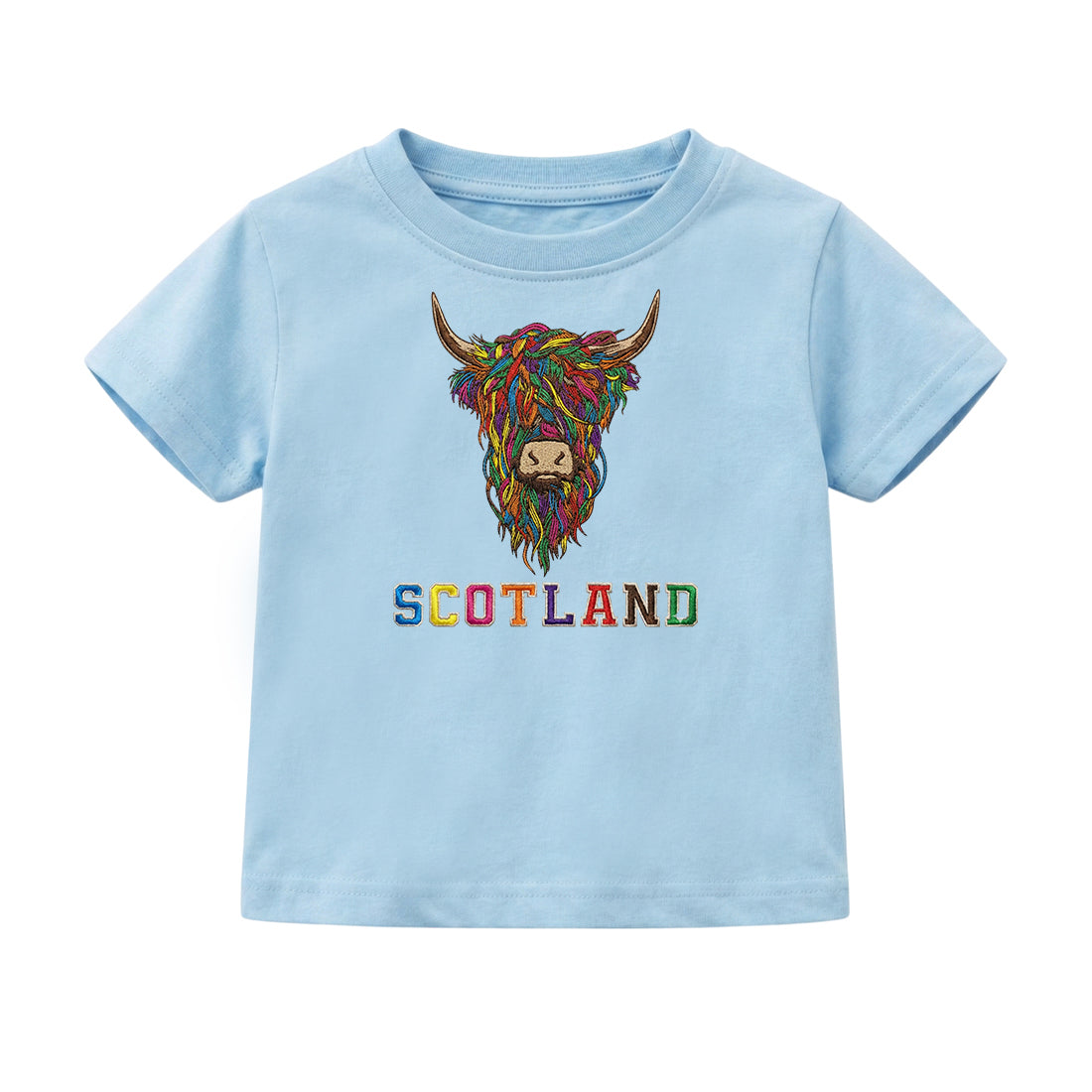 KIDS T-SHIRTS | EMB MLT COW 2