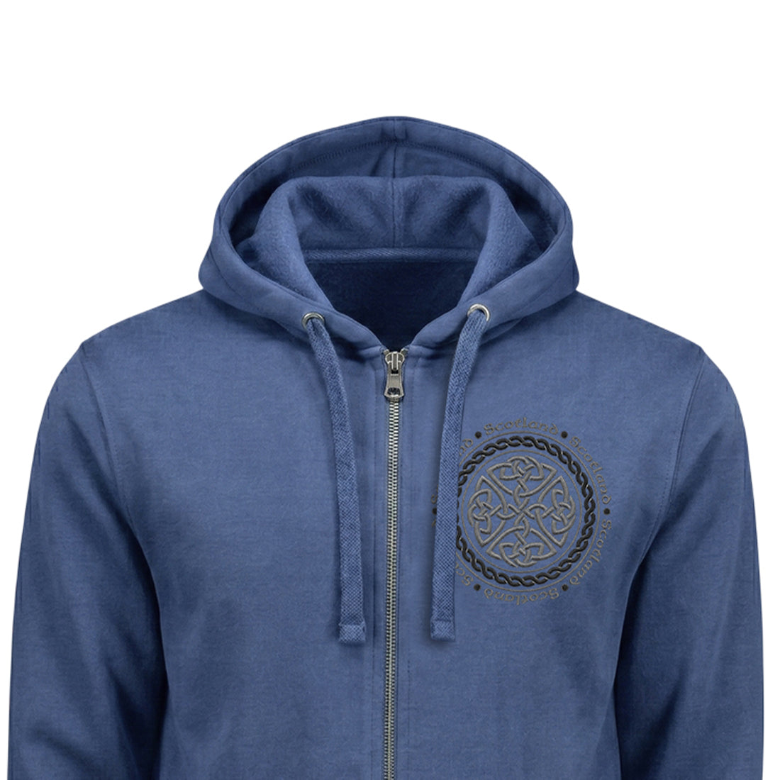 ADULT ZIPPERS | EMB CIRCLE CELTIC