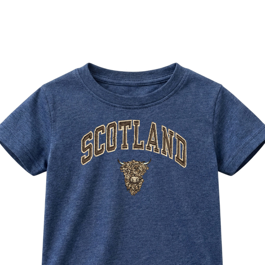 KIDS T-SHIRTS | EMB SCT/BR COW 1