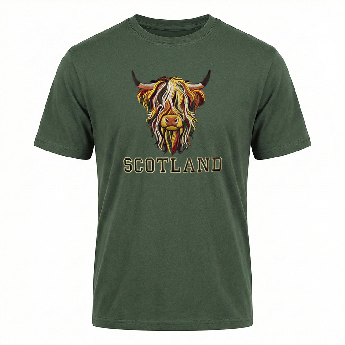 ADULT T-SHIRTS | EMB MLT COW 8