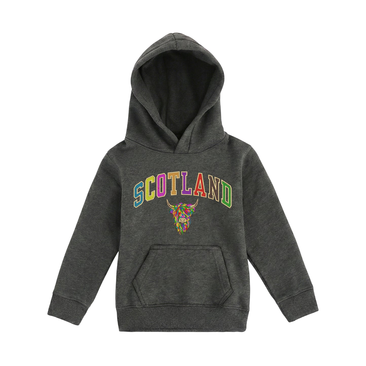 KIDS HOODIES | EMB SCT/MLT COW 2