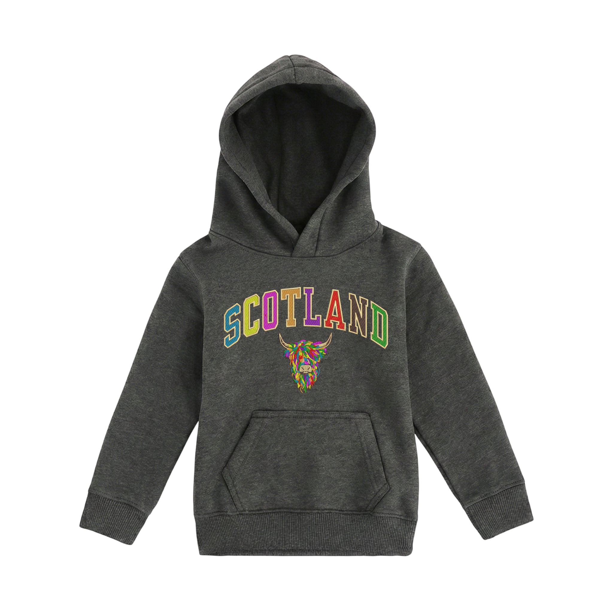 KIDS HOODIES | EMB SCT/MLT COW 2