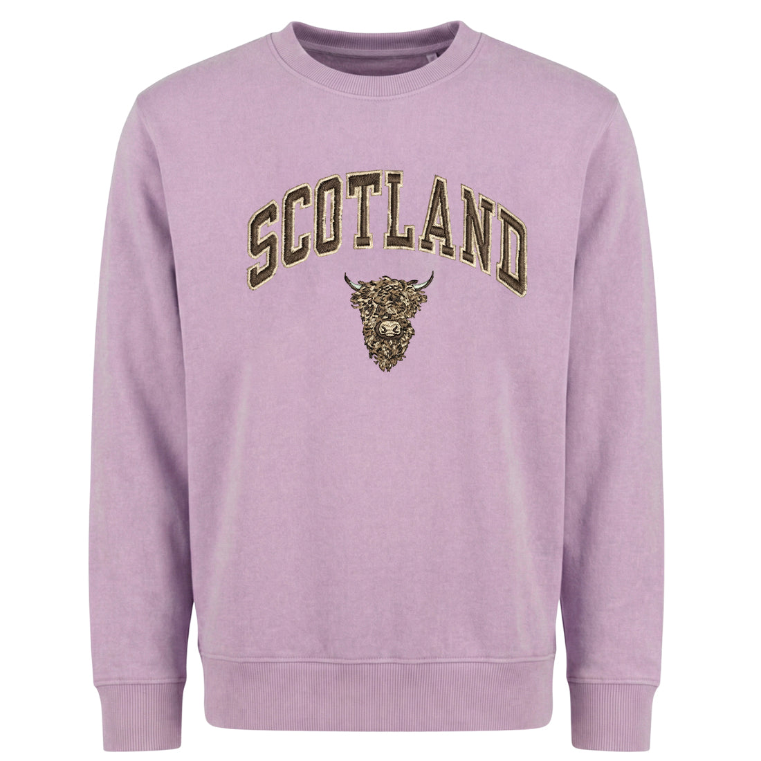 ADULT SWEATSHIRTS | EMB SCT/BR COW 1