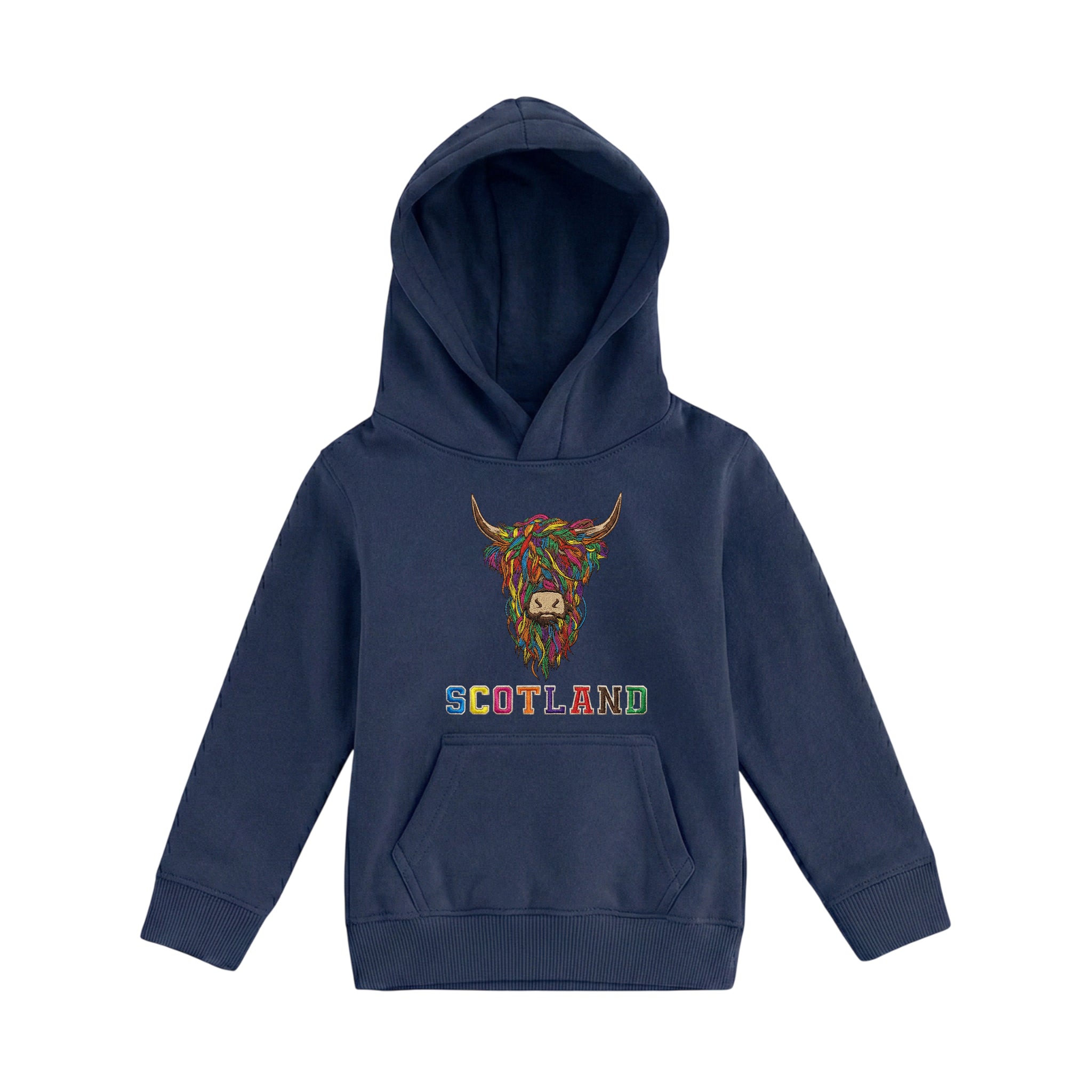 KIDS HOODIES | EMB MLT COW 2
