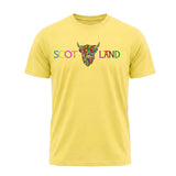 ADULT T-SHIRTS | EMB SCOT(MLT COW 2)LAND