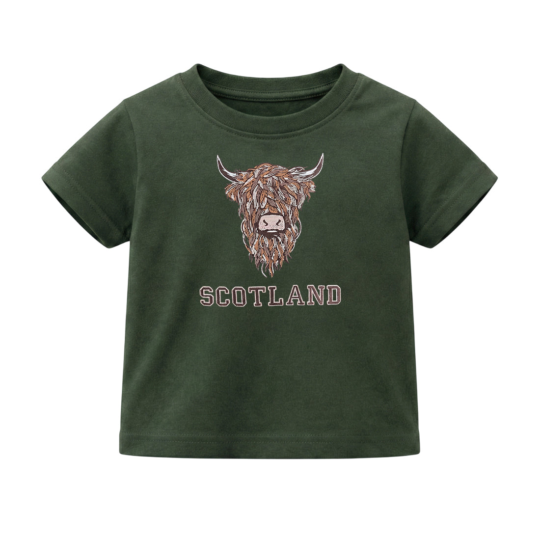 KIDS T-SHIRTS | EMB BR COW 1