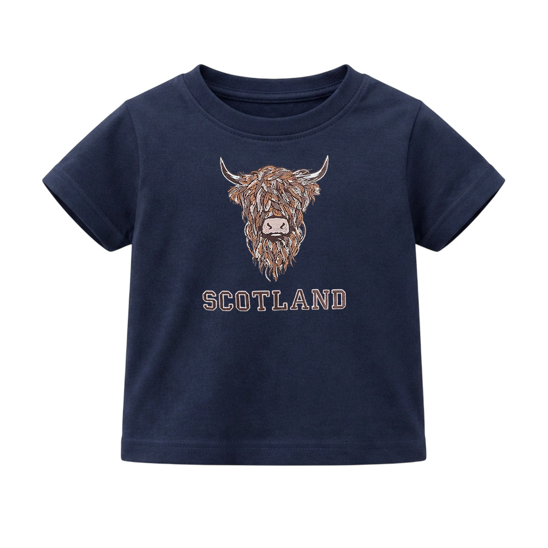 KIDS T-SHIRTS | EMB BR COW 1