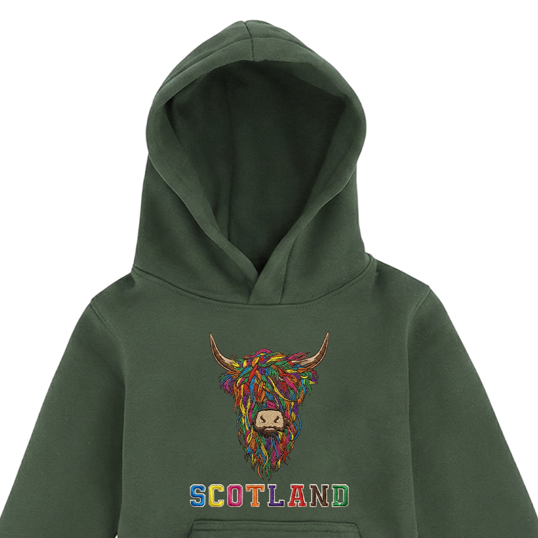 KIDS HOODIES | EMB MLT COW 2