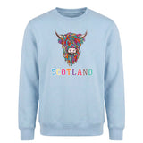 ADULT SWEATSHIRTS | EMB MLT COW 2