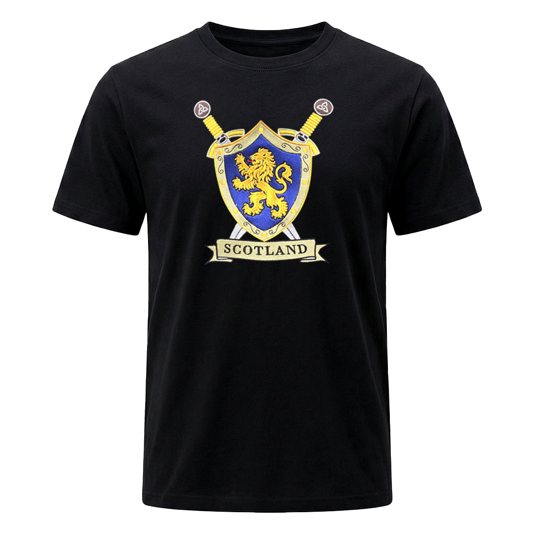 ADULT T-SHIRTS | EMB SHIELD LION