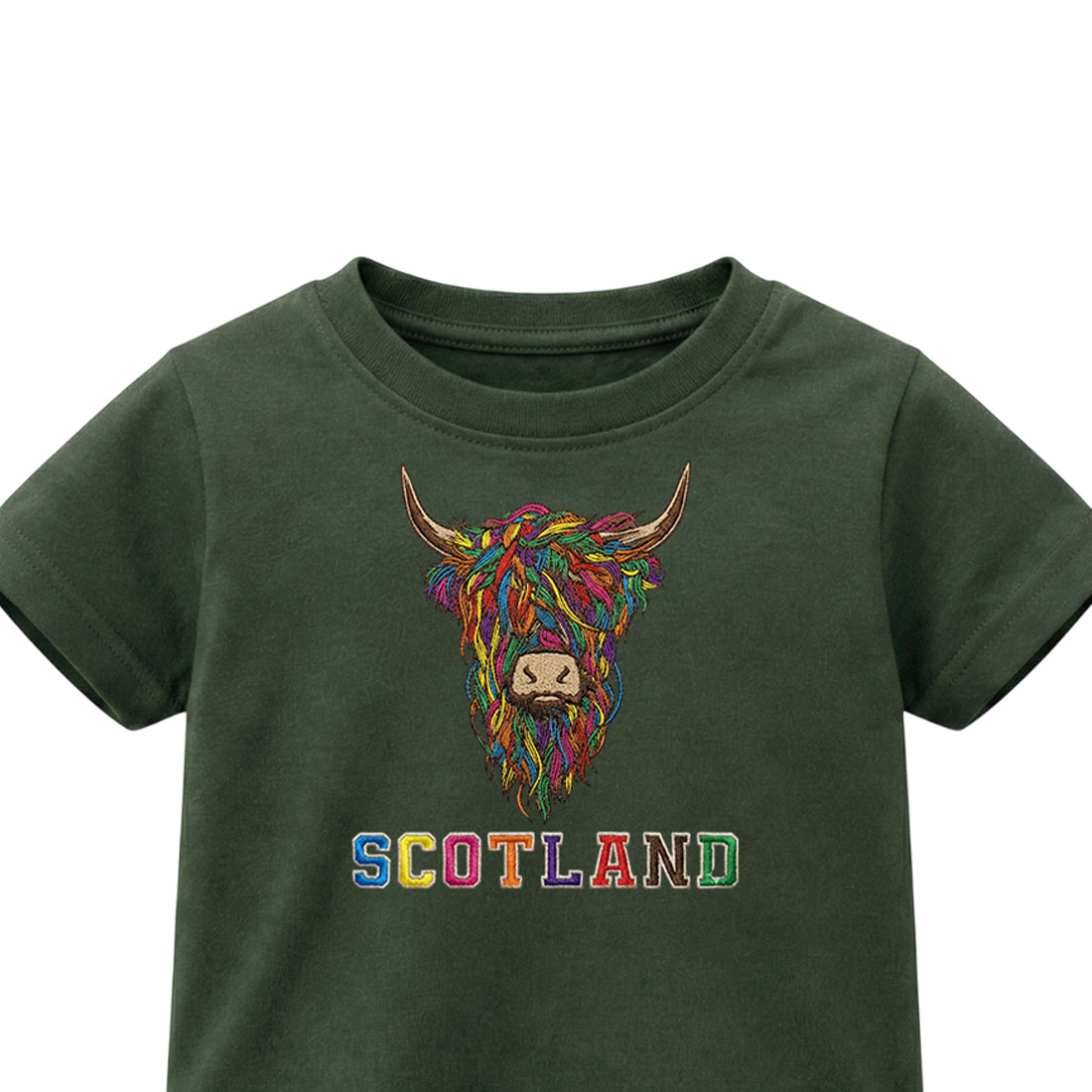 KIDS T-SHIRTS | EMB MLT COW 2