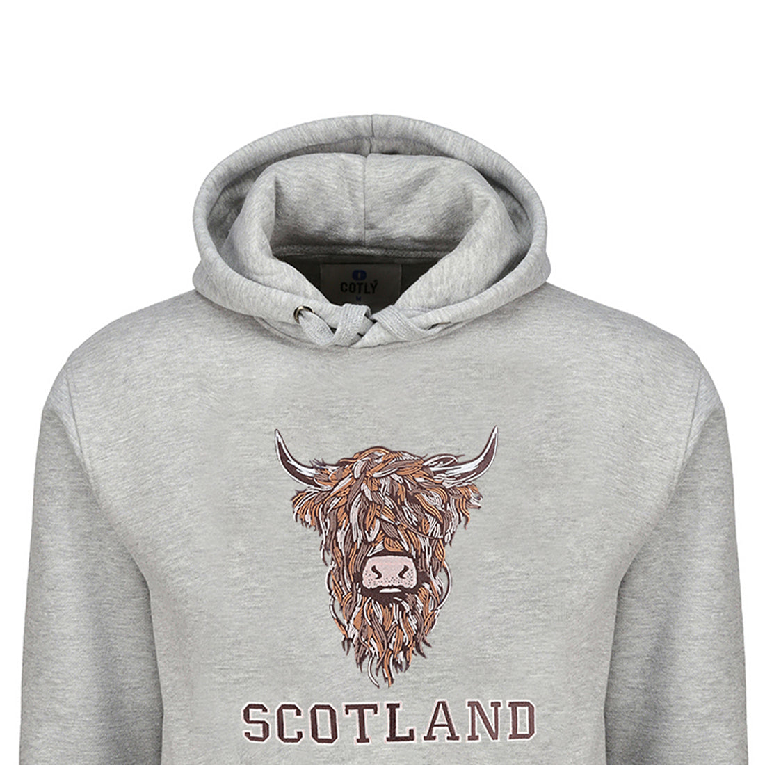 ADULT HOODIES | EMB BR COW1