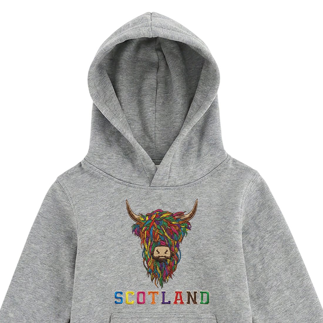 KIDS HOODIES | EMB MLT COW 2