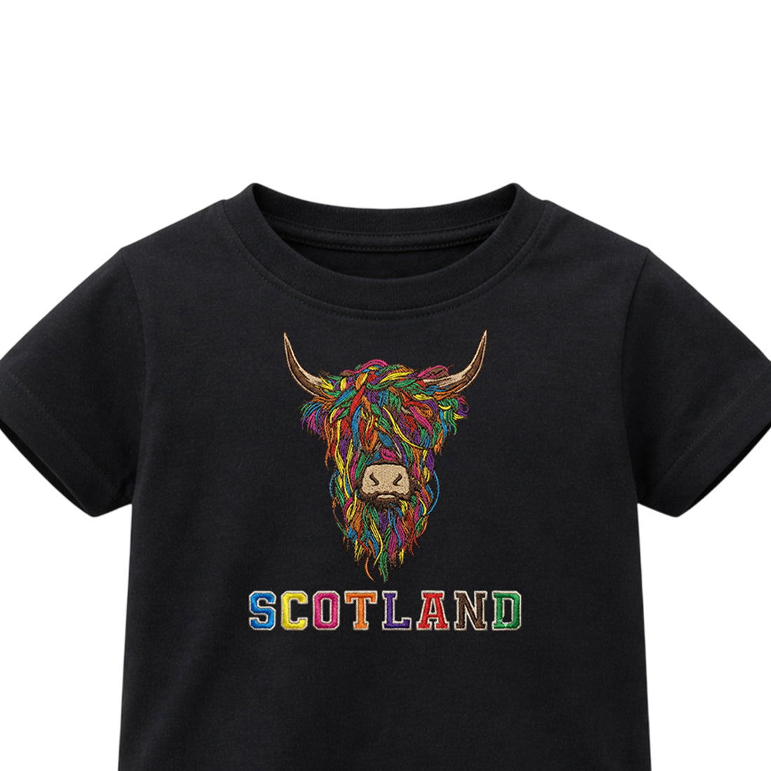 KIDS T-SHIRTS | EMB MLT COW 2