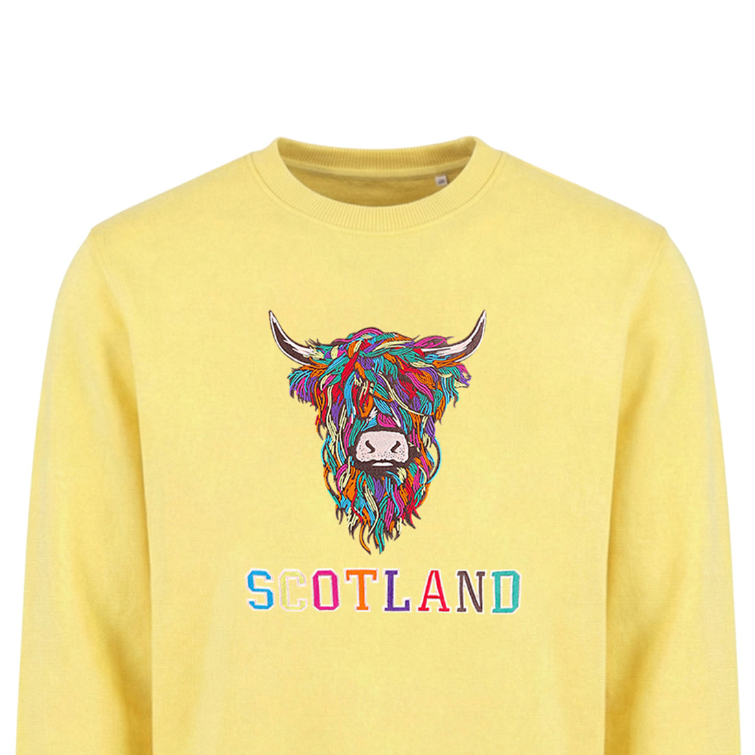 ADULT SWEATSHIRTS | EMB MLT COW 2